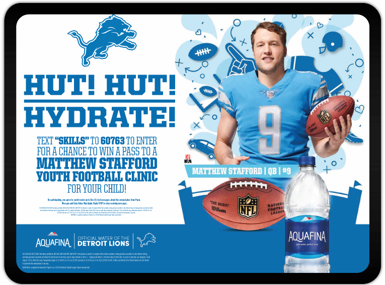 Goin 2 Win - Detroit Lions (900x565), Png Download