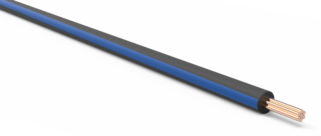 Txl Automotive Wire 20 Awg Black W/ Blue Stripe - Tintenroller Mit Patronen (650x275), Png Download