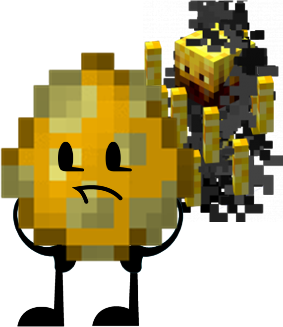 Spawn Egg - Minecraft Monsters Blaze (633x661), Png Download