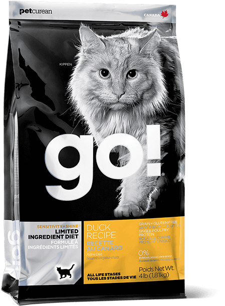 Sensitivity Shine Limited Ingredient Duck Recipe For - Go Duck Cat Food (470x610), Png Download