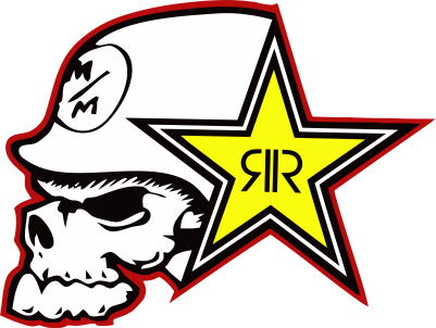 Rockstar Energy Drink Logo Png (401x302), Png Download