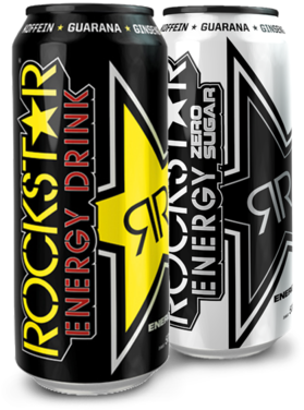 Back-factory Monster Energy - Rockstar Energy Drink (800x534), Png Download