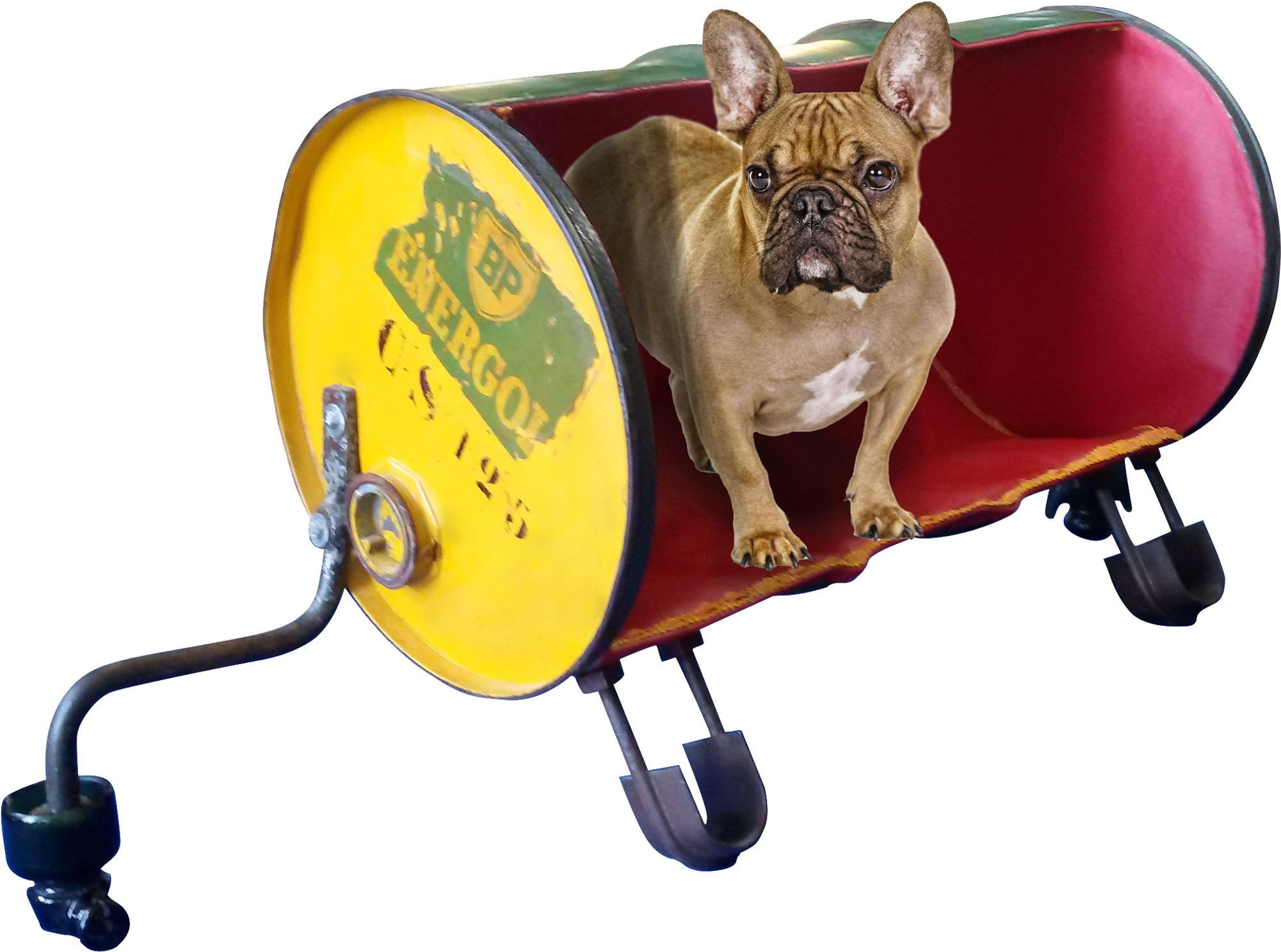 Deco Garage Bed Dog / Cat Collector Bp - French Bulldog (2000x2000), Png Download