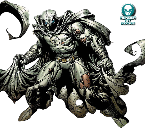 Moon Knight Stand - Moon Knight (550x500), Png Download