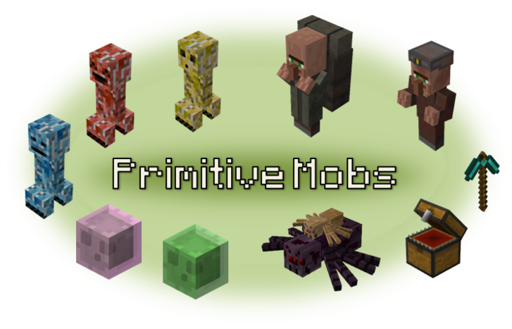Minecraft Primitive Mod 1.8 (800x479), Png Download