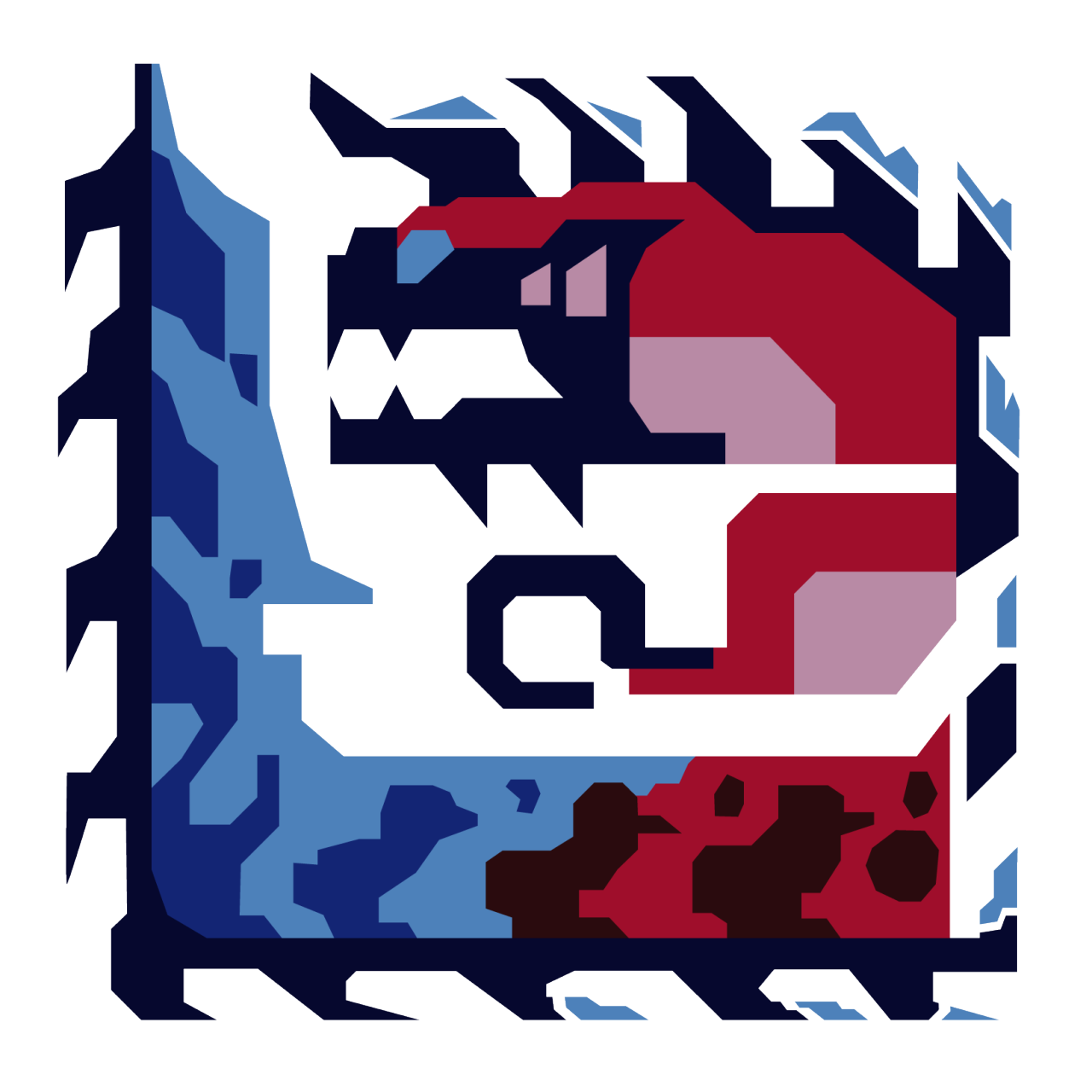 Mhx Dinovaldo Icon Monster Hunter Art, Room Posters, - Monster Hunter Glavenus Icon (1280x1280), Png Download