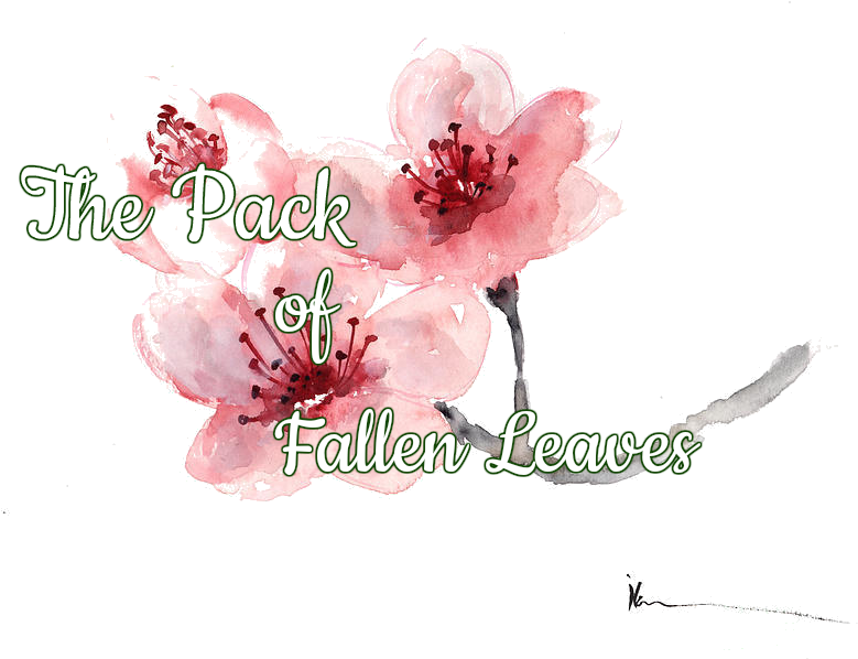 The Pack Of Fallen Leaves - Cherry Blossom Flower Painting (900x690), Png Download