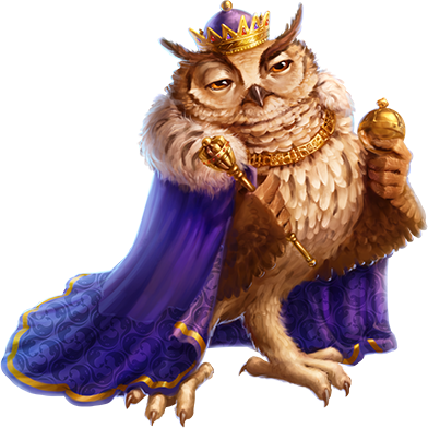 Illus Owl King - Owl King (392x392), Png Download