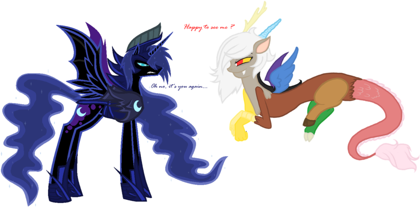 Jaquelindreamz, Darkhorse Knight, Dialogue, Discord, - Cartoon (900x459), Png Download