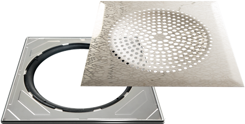 Vieser Modern Frost With Adjustable Stainless Steel - Vieser Design (500x500), Png Download