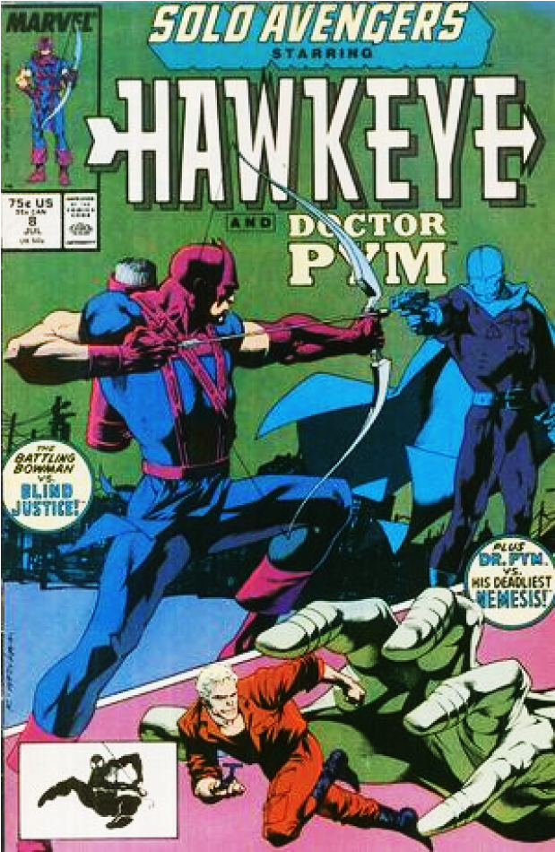 Купете Comics 1988-07 Solo Avengers - Solo Avengers (950x950), Png Download