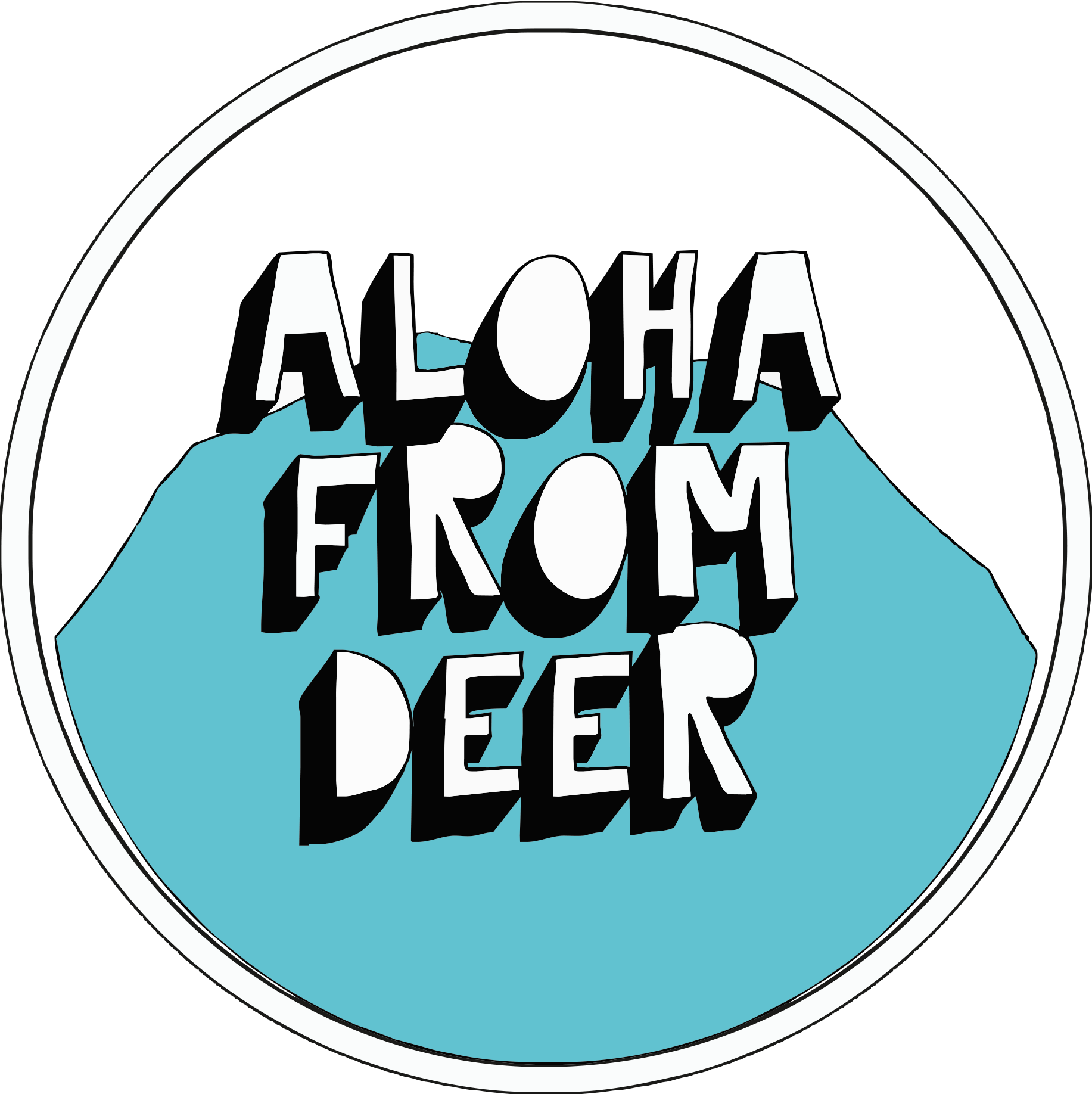 Aloha From Deer Was Established In April 2012 And Since - Aloha From Deer Logo (1833x1836), Png Download