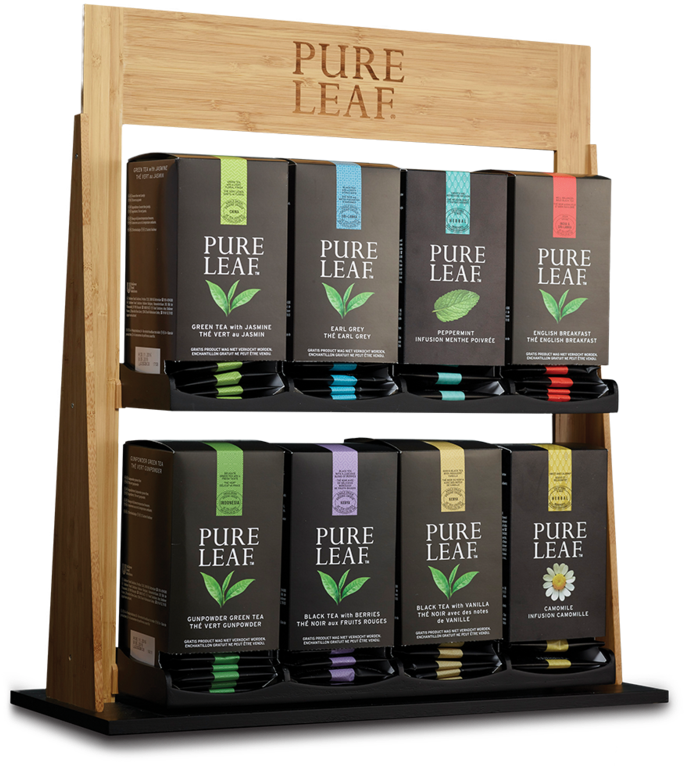 Pure Leaf Wood Rack - Tea Rack (800x800), Png Download