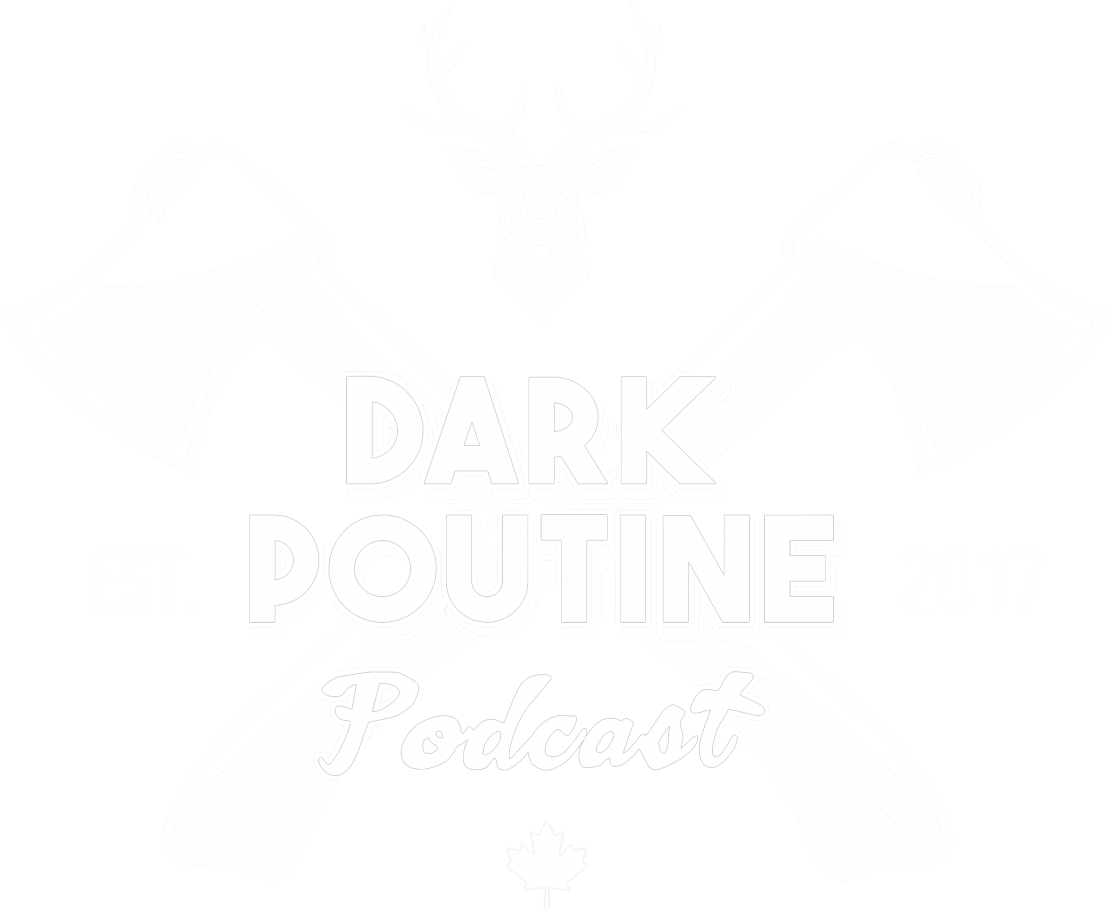 Cropped Dark Poutine Logo Deer Trans - Drawing (1500x1500), Png Download
