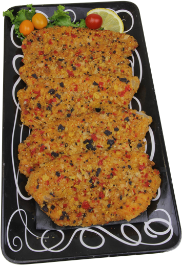 Tortilla Encrusted Tilapia Fillets - Tilapia (411x600), Png Download
