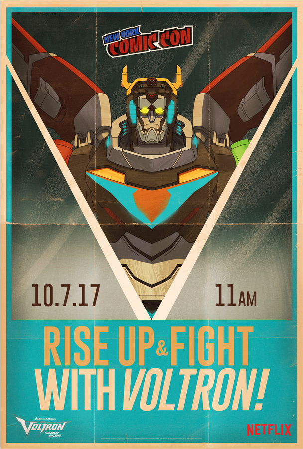 Featured Product - Voltron Posters (1023x1024), Png Download