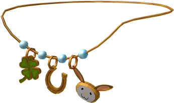 Good Luck Charm Necklace - Bead (420x420), Png Download
