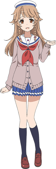 Nosa Kouko Infobox - High School Fleet Kouko Nosa (390x790), Png Download