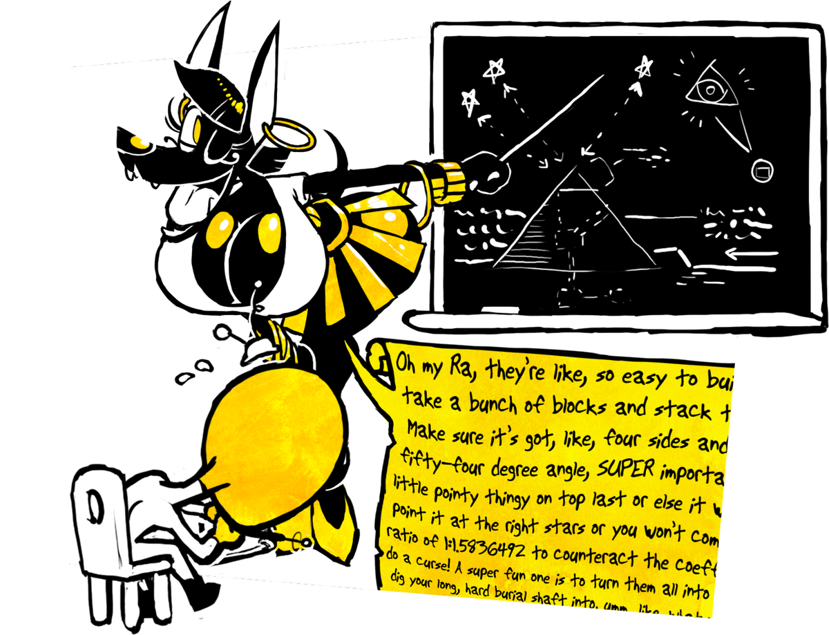 Sekhmet To None On Twitter - Cartoon (1200x919), Png Download