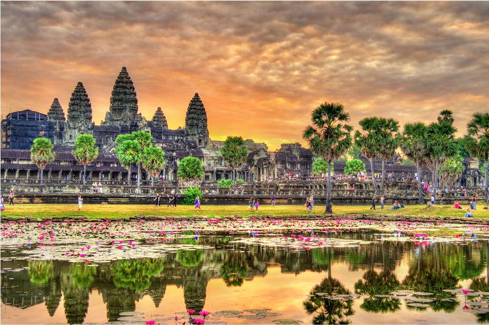 Cambodia, Angkor Wat - Angkor Wat (1000x1000), Png Download