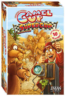 I Will Start Out By Saying That The Box Itself Is A - Camel Up: Supercup Expansion Board Game (600x450), Png Download