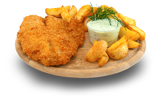 Big Tilapia Meal - Tilapia Fried Fish Png (606x347), Png Download