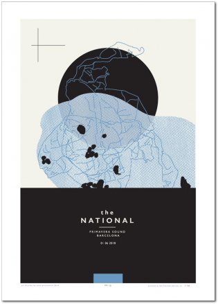 The Nationalprimavera Barcelona Festival Poster June - Festival (575x492), Png Download
