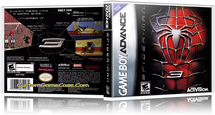 Gameboy Advance Gba - Spider-man 3 Signature Series Guide (800x400), Png Download
