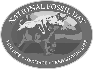 Logo For National Fossil Day With Subtext Of Science, - Label (374x375), Png Download