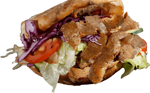 Doner Kebab (600x375), Png Download