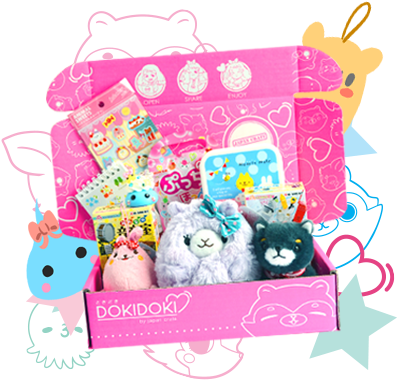 Doki Doki Crate - De Doki Doki Cosas Kawaii (400x400), Png Download