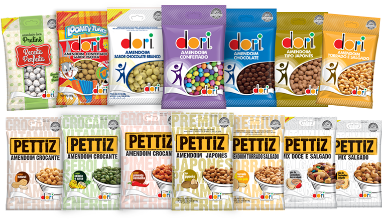 Dori Peanut-based Products - Amendoim Pettiz Cebola E Salsa Pt 150g Dori (781x457), Png Download