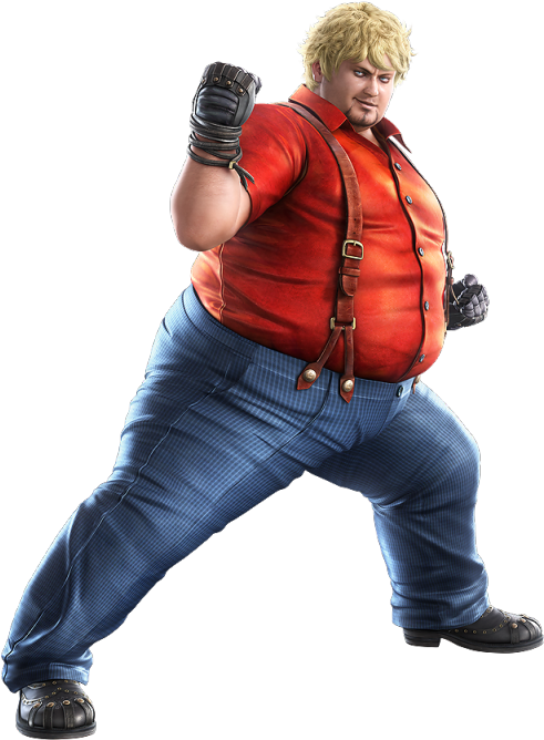 2 - Bob From Tekken 6 (490x750), Png Download