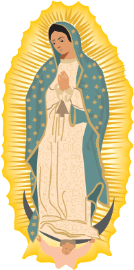 Imagenes De La Virgen De Guadalupe Png (400x400), Png Download
