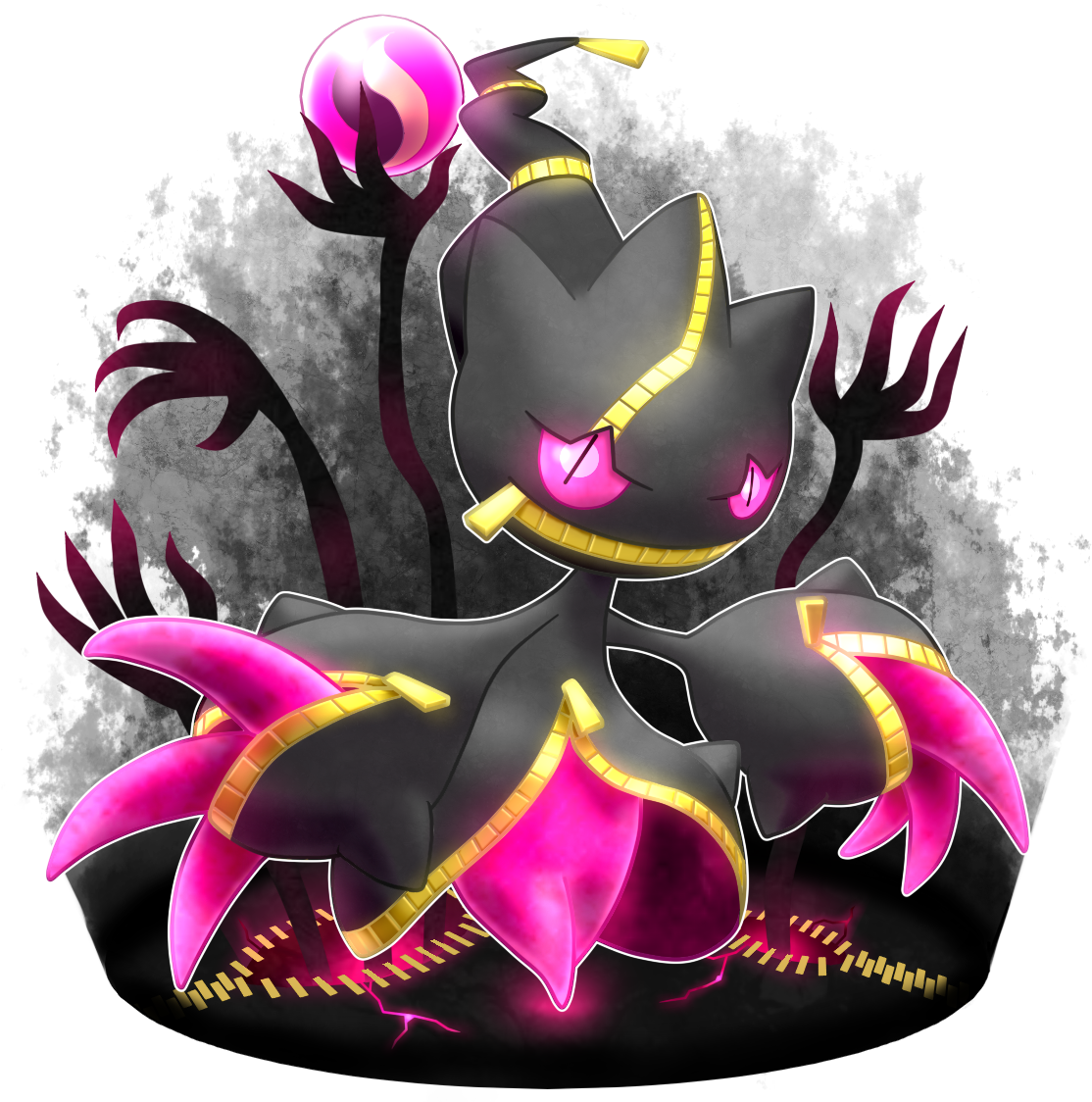 Banette Mega Simple , - Pokémon (1200x1200), Png Download