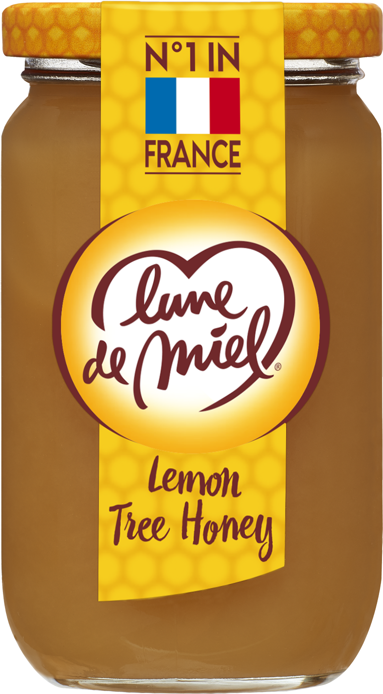 Lemon Tree Honey - Lune De Miel Acacia Honey, 250g (1200x1772), Png Download
