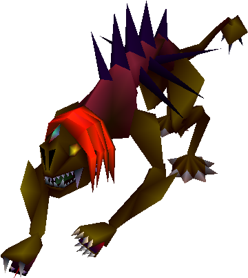 Zenene - Final Fantasy 7 Zenene (377x422), Png Download