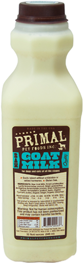 Raw Goat Milk - Primal Goats Milk (554x575), Png Download