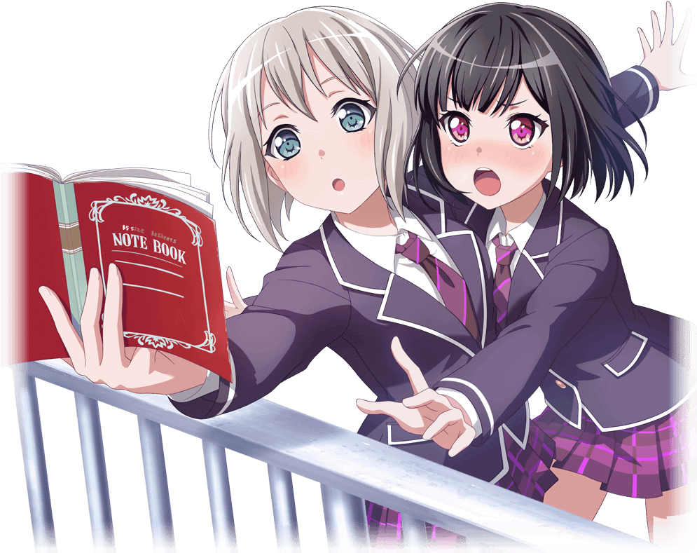 Accepting Feelings Transparent - Bandori Afterglow Cards (1024x1024), Png Download