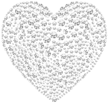 Diamond, Helmet, Beads, Sydän, Heart - Diamond Heart Png (400x400), Png Download