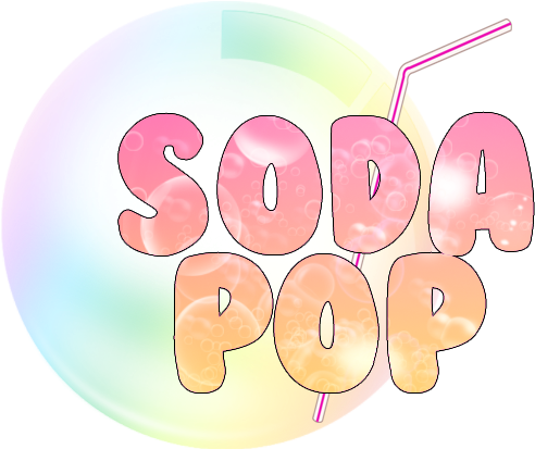 Soda Pop Logo - Aikatsu Fan Made Pop Brands (700x450), Png Download
