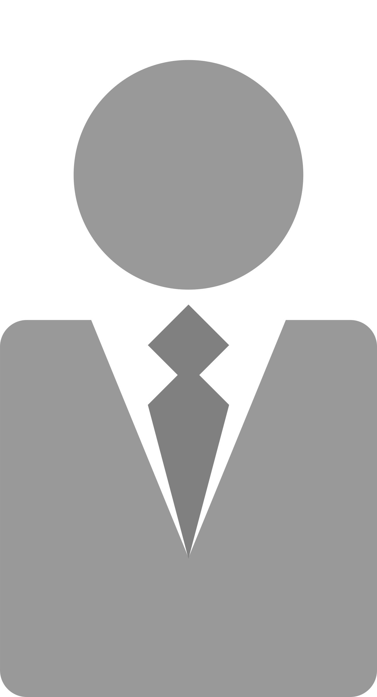 Big Image - Business Attire Clipart Png (1298x2400), Png Download