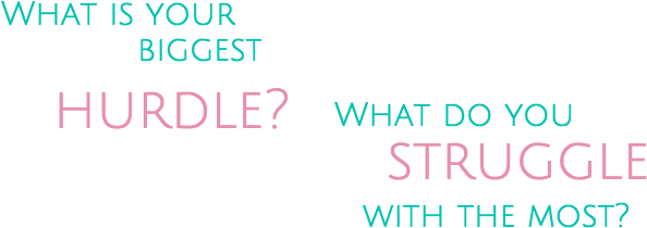 Hurdle - What's Your Biggest Hurdle (684x255), Png Download
