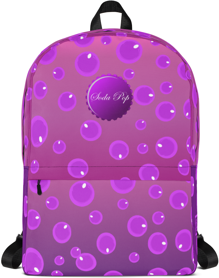 Soda Pop Backpack - Backpack (1000x1000), Png Download