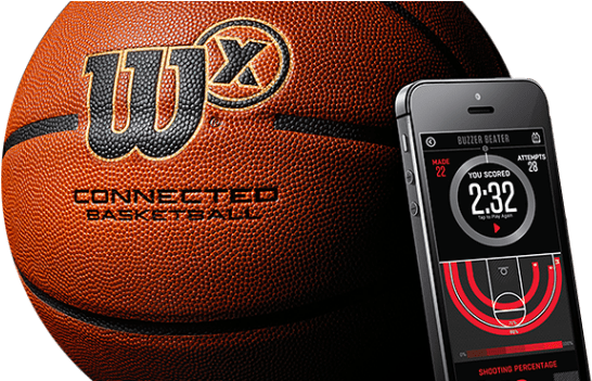 On The Cutting Edge Of Basketball Technology Is The - Smart Sports Equipment (570x350), Png Download