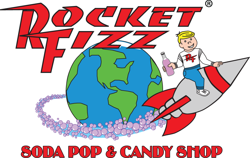 Rocket Fizz Soda Pop And Candy Shop Hilton Head Island - Rocket Fizz Logo (1000x631), Png Download