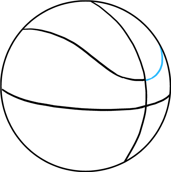 How To Draw Basketball - Basketball (680x678), Png Download