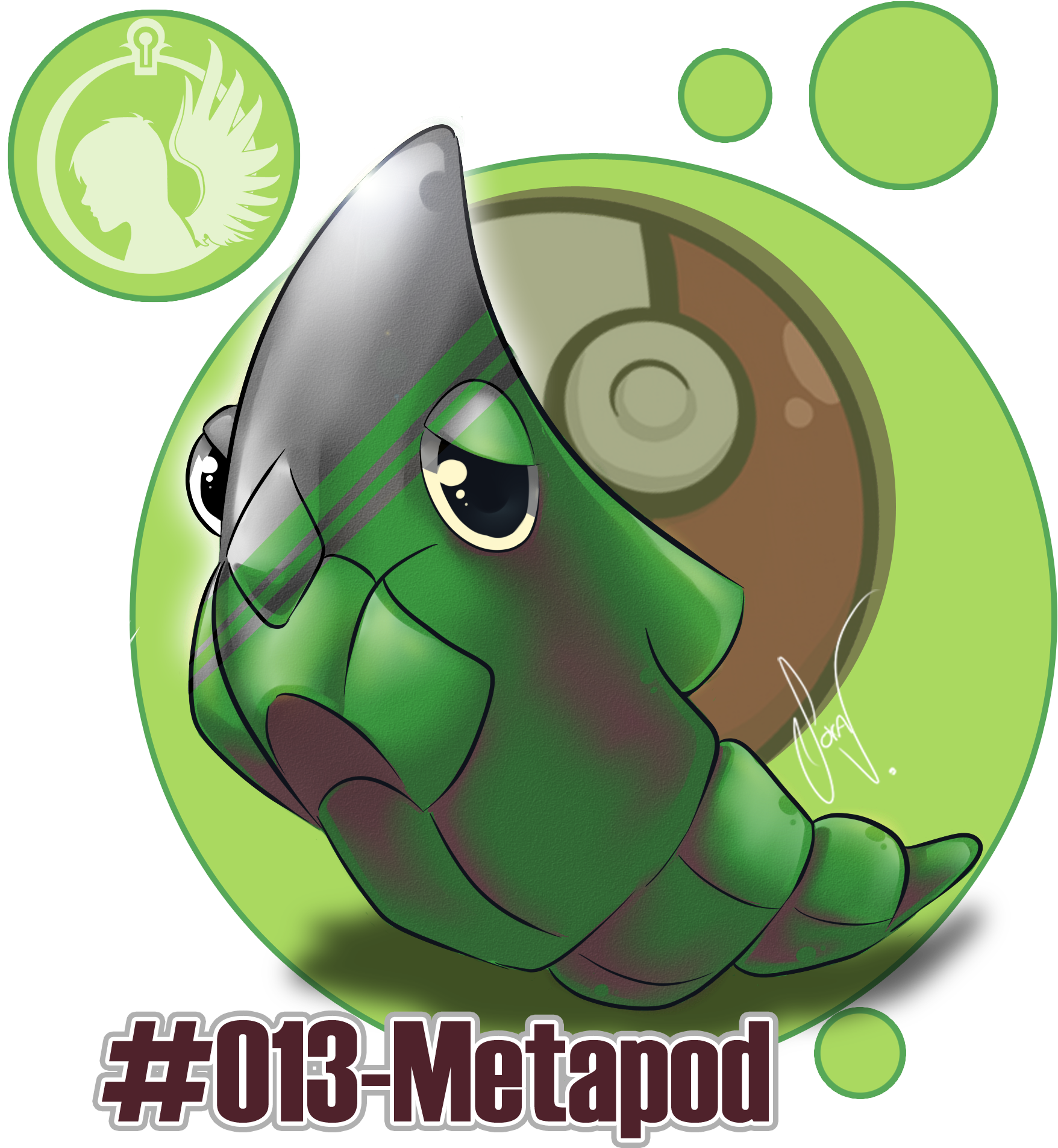 011-metapod - Metapod (2000x2000), Png Download