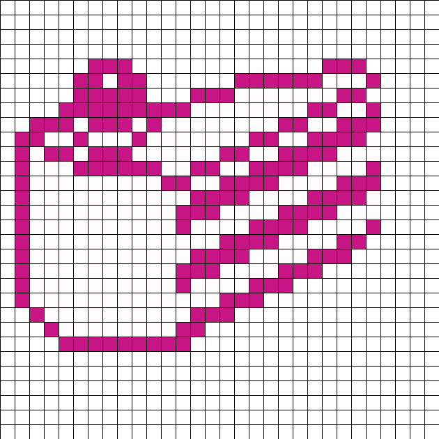 Portal Cake Perler Bead Pattern / Bead Sprite - Wheatley Minecraft Portal Pixel Art (630x630), Png Download