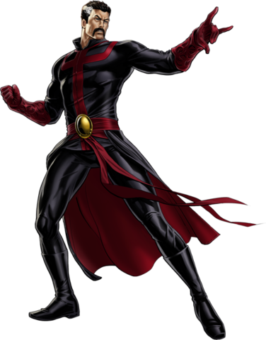 Strange Portrait Art - Doctor Strange Avengers Alliance (376x480), Png Download